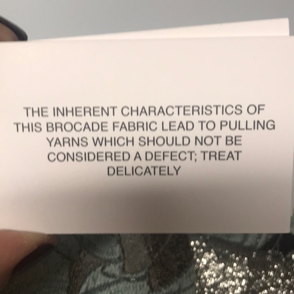 Michael Kors Collection Aqua/Silver Jacket - Picture 8 of 8